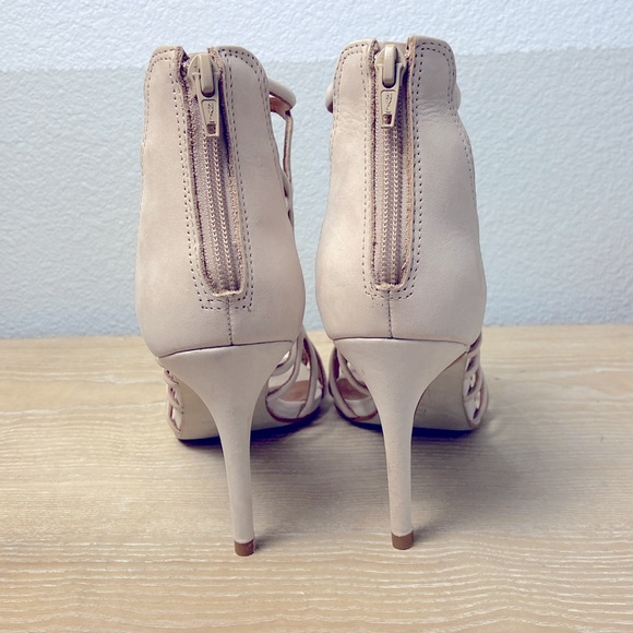 Steven by Steve Madden Tana Nude Wedding Bridesmaids Summer 3 1/2 Inch Heel - Picture 2 of 6